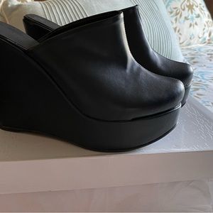 Sultan Vegan Leather Platforms